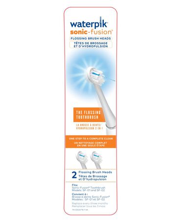 Sonic Fusion Replacement Brush Head 2 Pack